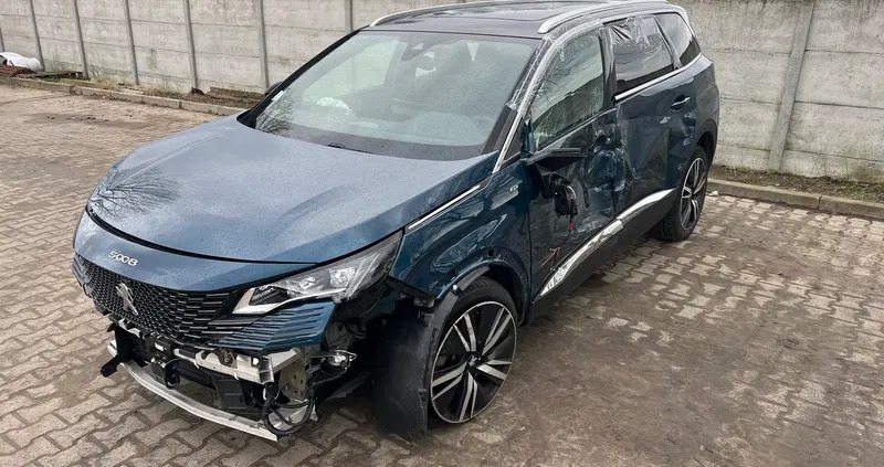 wielkopolskie Peugeot 5008 cena 44900 przebieg: 38000, rok produkcji 2021 z Chodzież